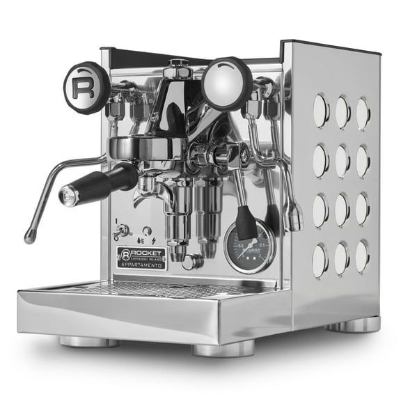 Rocket Espresso Appartamento TCA Espresso Machine (Stainless/White)