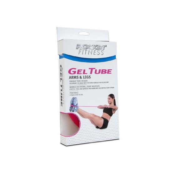 Rocket Fitness Gel Tubes- Arms + Legs - Pink