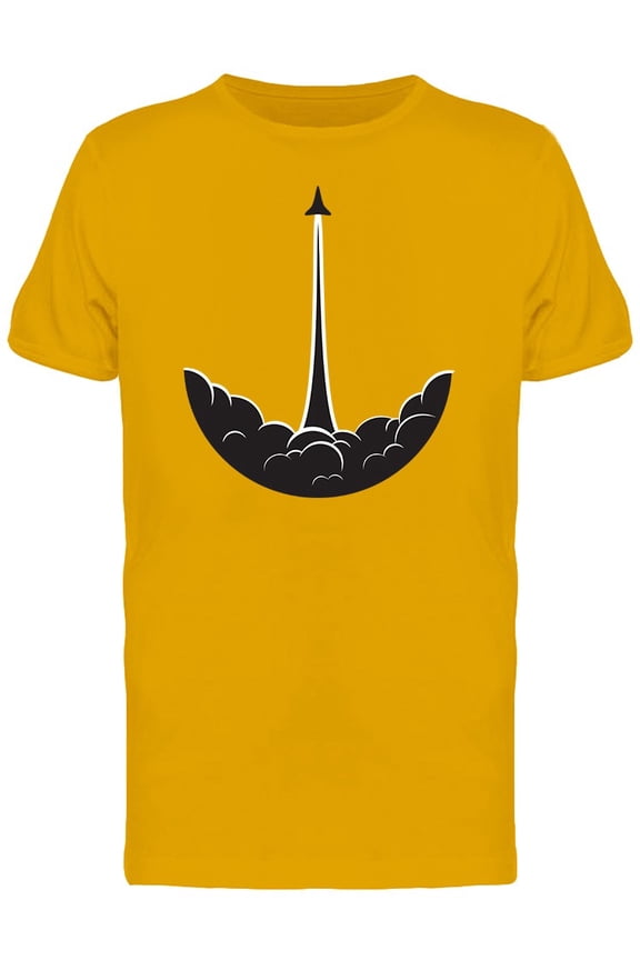 Rocket Launch Cool Art Tee Men's - Men T-Shirt, 3XL