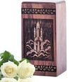 thumbnail image 1 of Rocket Launch Urn - Small Keepsake Urns For Human Ashes - Urns For Human Ashes Adult Female - Burial Urns For Human Ashes - Urns For Ashes Adult Male - Memorial Urns Human Ashes - Burial Urn - 5 Inch, 1 of 2