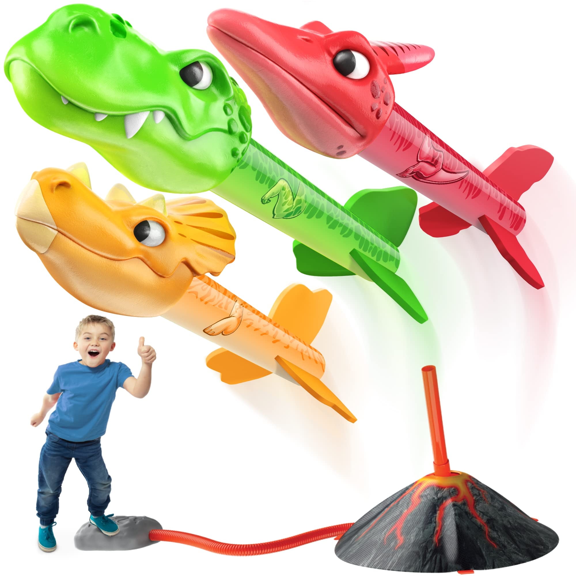 Dinosaur Toys Outdoor Games for Kids: Toddler Dino Rocket Launcher 3 4 5 6  7 8 Year Old - Outside Toys for Kids Ages 4-8 Fun Stomp Yard Backyard  Summer Activities Birthday Gifts for Boys Girls 3-5 Yr - Yahoo Shopping