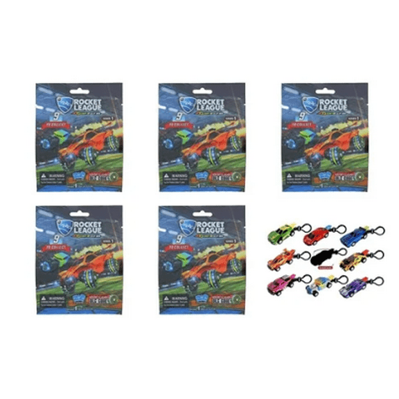 Rocket League Light Up Clip On 5 Blind Bags Series 1