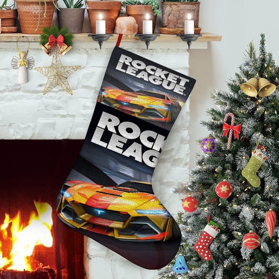 Rocket League Themed Christmas Socks