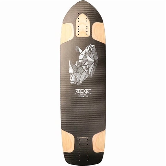 Rocket Longboards Downhill / Freeride Rhino Longboard Skateboard Deck - 8.8" x 32" (Deck Only)