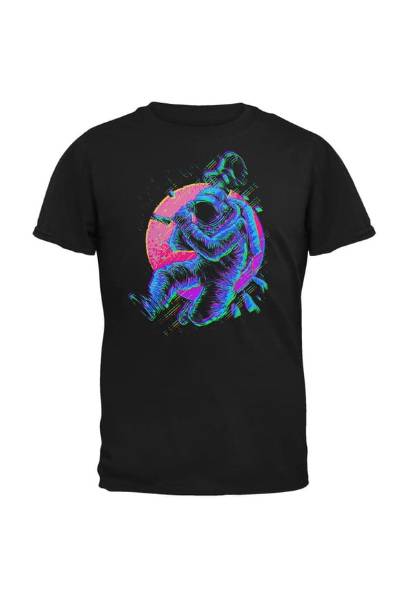 Rocket Man Will Rock You Mens T Shirt Black 2XL