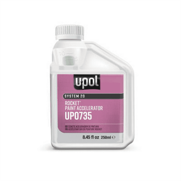 U Pol Products ROCKET UP0735 Paint Accelerator, 250 mL, Use With: U-POL coatings