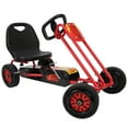 thumbnail image 1 of Rocket Pedal Go Kart, Red, Adjustable Seat, Children Ages 4+, 1 of 6