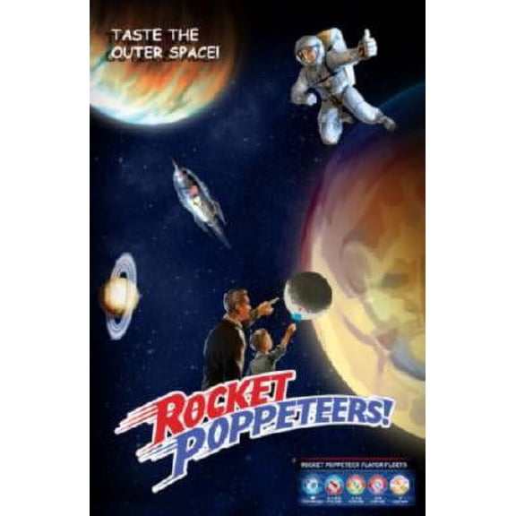 Rocket Poppeteers Mini Poster Astronaut 11inx17in Mini Poster 11x17 poster