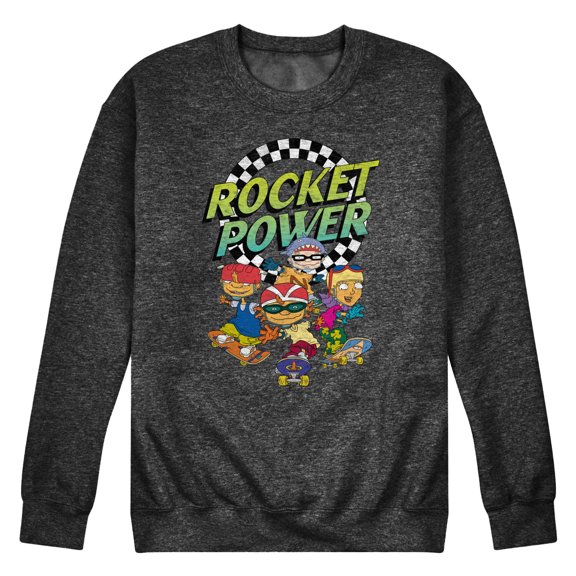 Rocket Power - Finish Line - Men's Crew Neck Fleece Pullover