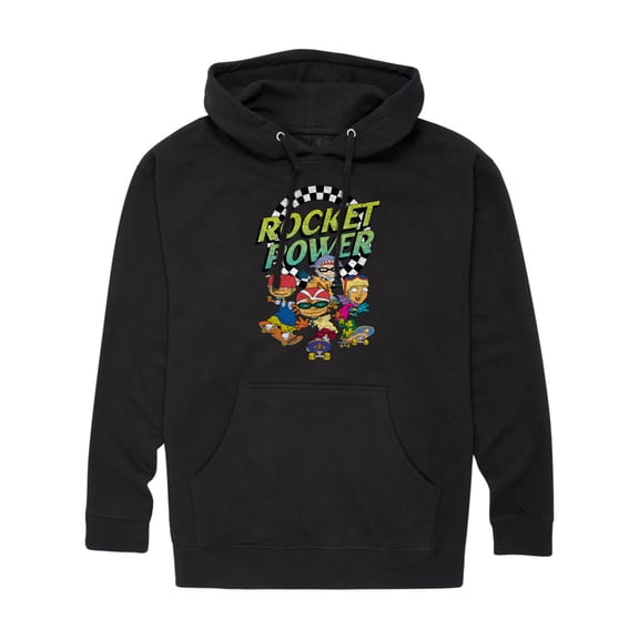 Rocket Power - Finish Line - Men's Pullover Hooded Fleece Sweatshirt