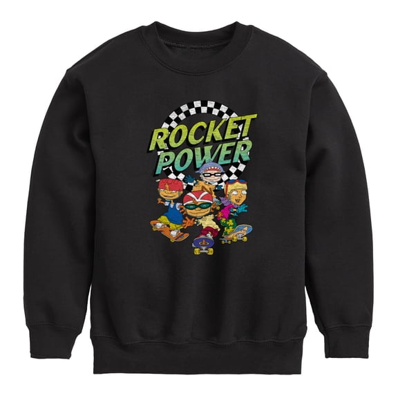 Rocket Power - Finish Line - Toddler And Youth Crewneck Fleece Sweatshirt
