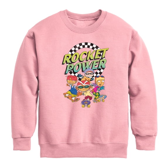 Rocket Power - Finish Line - Toddler And Youth Crewneck Fleece Sweatshirt