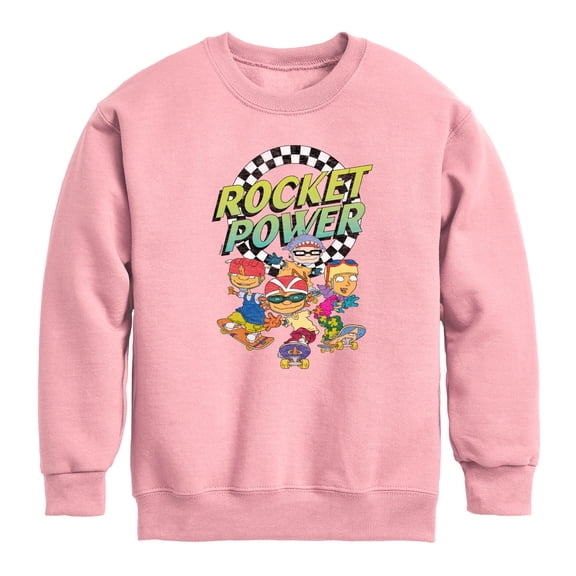 Rocket Power - Finish Line - Toddler And Youth Crewneck Fleece Sweatshirt