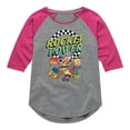 thumbnail image 1 of Rocket Power - Finish Line - Toddler And Youth Girls Raglan Graphic T-Shirt, 1 of 5