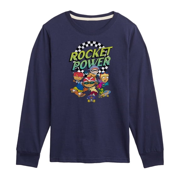 Rocket Power - Finish Line - Toddler And Youth Long Sleeve Graphic T-Shirt