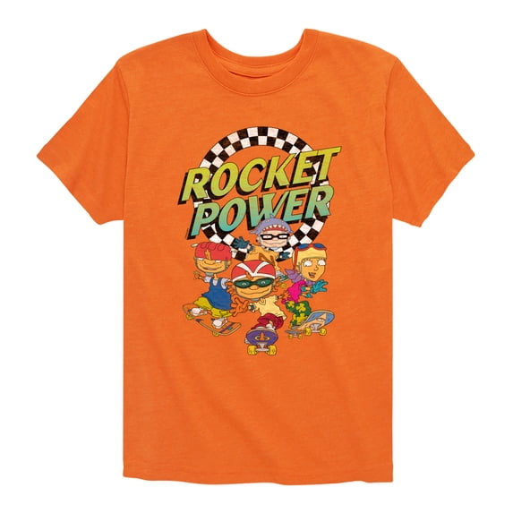 Rocket Power - Finish Line - Toddler And Youth Short Sleeve Graphic T-Shirt