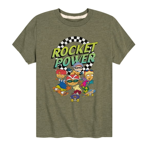 Rocket Power - Finish Line - Toddler And Youth Short Sleeve Graphic T-Shirt