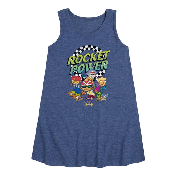 Rocket Power - Finish Line - Toddler and Youth Girls A-line Dress