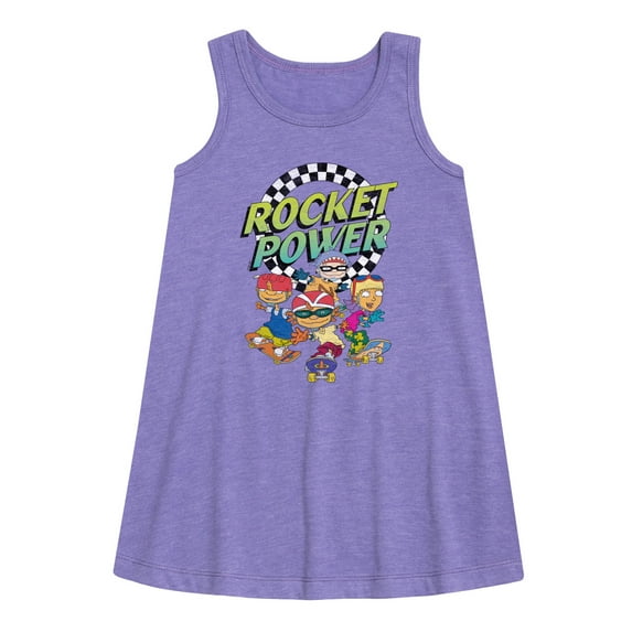 Rocket Power - Finish Line - Toddler and Youth Girls A-line Dress