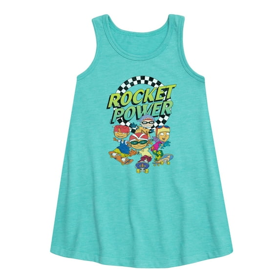 Rocket Power - Finish Line - Toddler and Youth Girls A-line Dress