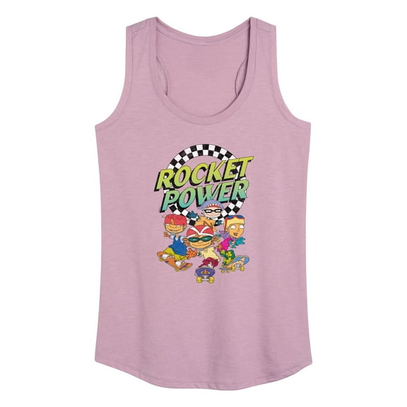Rocket Power - Finish Line - Women's Racerback Tank Top