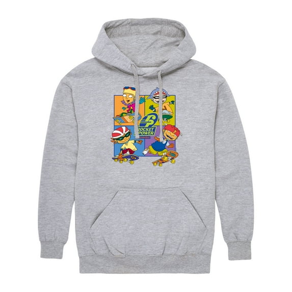 Rocket Power - Skate Life - Men's Pullover Hooded Fleece Sweatshirt