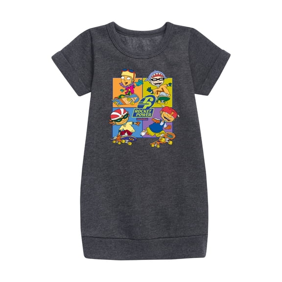 Rocket Power - Skate Life - Toddler And Youth Girls Fleece Dress