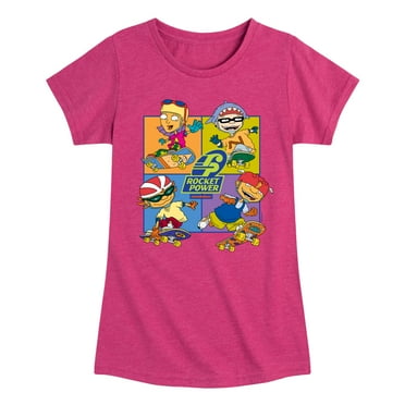 Rocket Power - Skate Life - Toddler And Youth Girls Short Sleeve Graphic T-Shirt