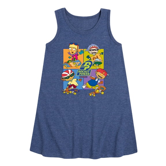 Rocket Power - Skate Life - Toddler and Youth Girls A-line Dress