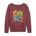 thumbnail image 1 of Rocket Power - Skate Life - Women's Lightweight French Terry Long Sleeve Shirt, 1 of 4