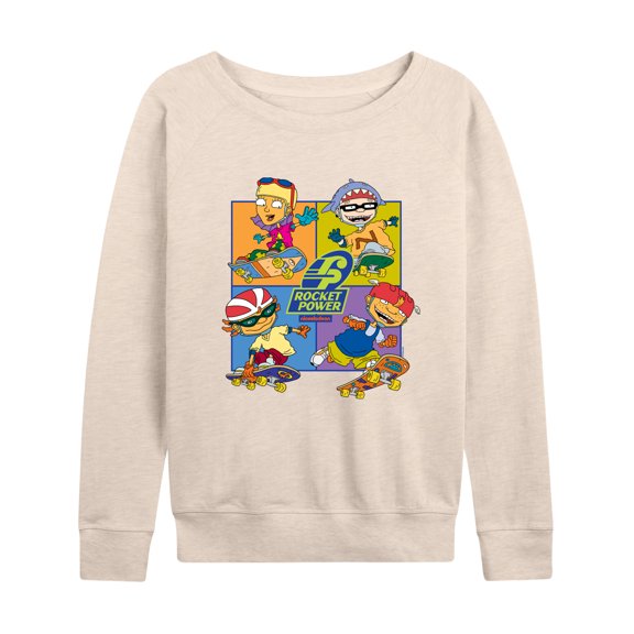 Rocket Power - Skate Life - Women's Lightweight French Terry Long Sleeve Shirt