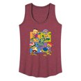thumbnail image 1 of Rocket Power - Skate Life - Women's Racerback Tank Top, 1 of 4