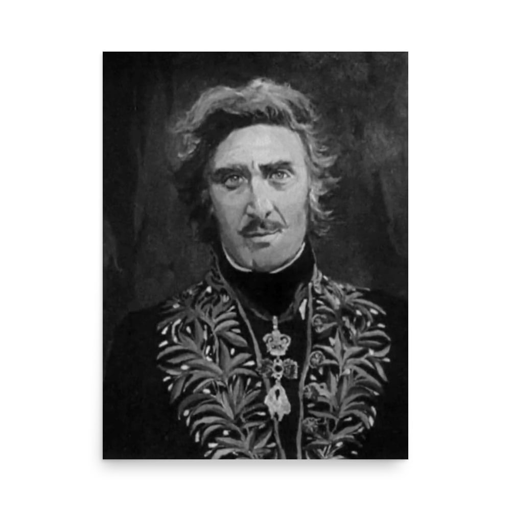 Victor Roclet Rocket Prints Dr Victor Frankenstein Portrait Painting Poster, 9 x 12 ...