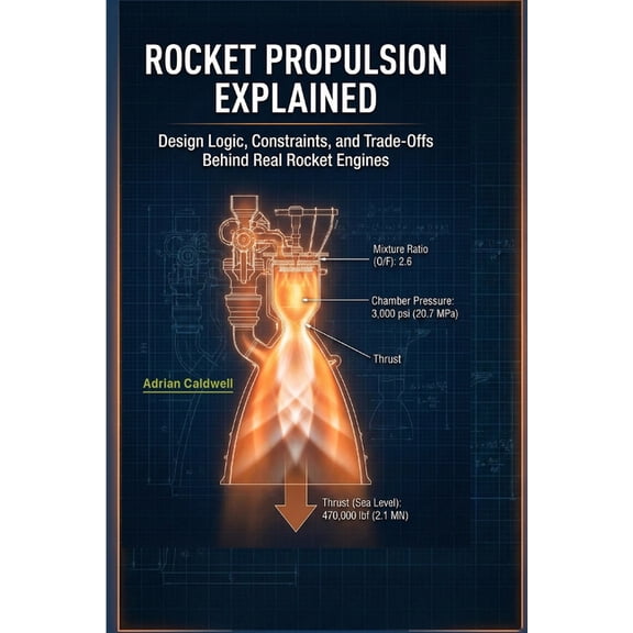 The Applied Aerospace Engineering Rocket Propulsion Explained: Design Logic, Constraints, and Trade-Offs Behind Real Rocket Engines, (Paperback)
