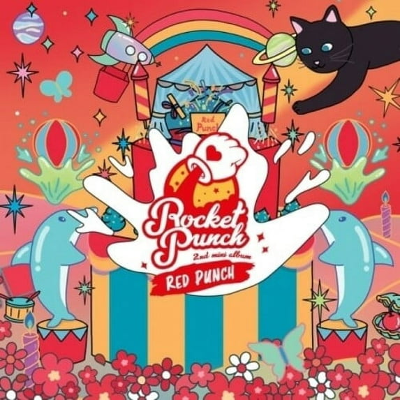 Rocket Punch - Red Punch (Incl. 80pg Booklet, Bookmark, Sticker + Photocard) - Music & Performance - CD