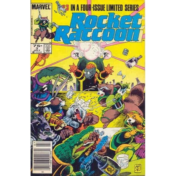 Rocket Raccoon #3 VF ; Marvel Comic Book