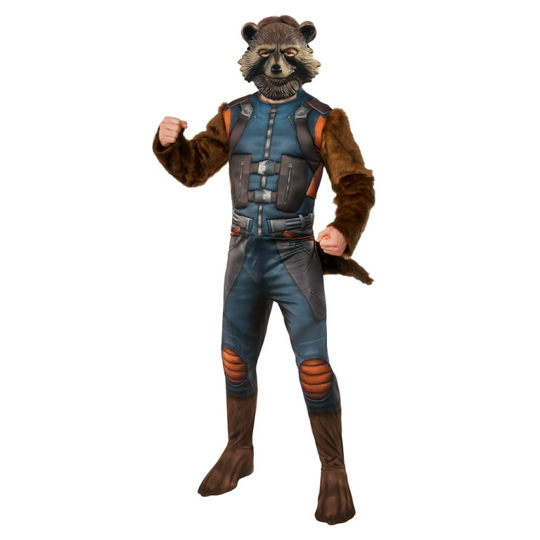 Rocket Raccoon Costume Guardians of the Galaxy Mens Rocket Raccoon Costume Guardians of the Galaxy Mens