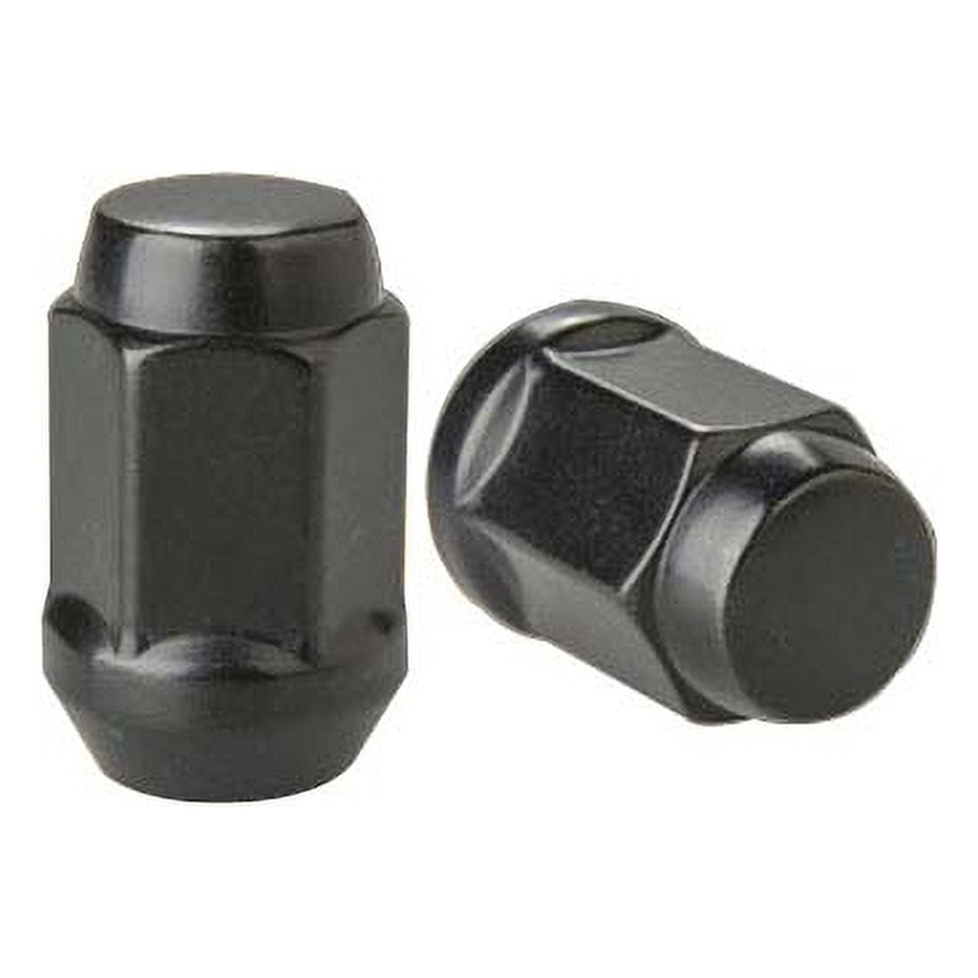 Rocket Racing Wheels C1704B-SET Standard Black Lugs, 1/2, Set of 20 ...