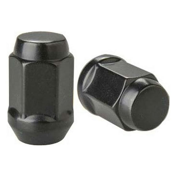 Rocket Racing Wheels C1704B-SET Standard Black Lugs, 1/2, Set of 20