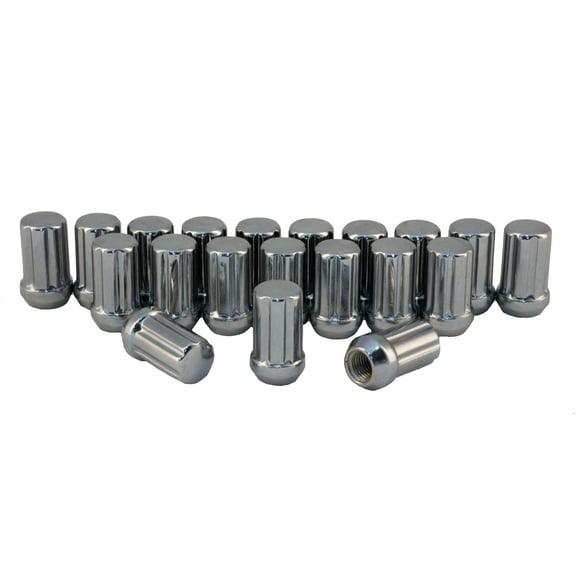 Rocket Racing Wheels C7007-SET 12mm 1.5 Spline Drive Lug Nut Set of 20