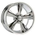 thumbnail image 1 of Rocket Racing Wheels R14-886547 18x8 Booster Chrome 5x4.5 4.75 bs, 1 of 2