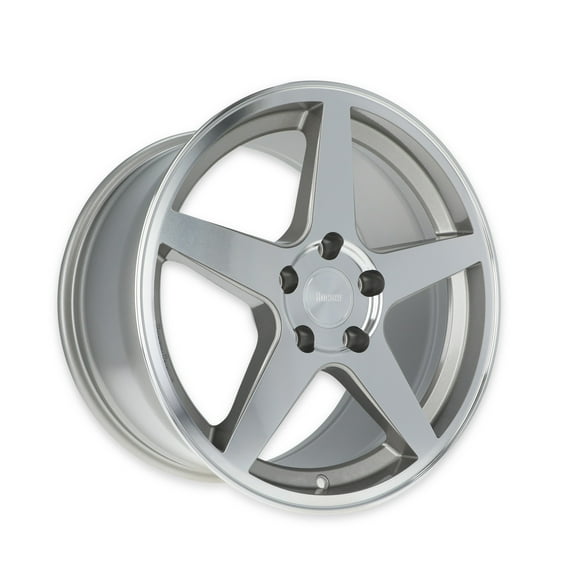 Rocket Racing Wheels TTR29-886155-A  Flare Series - Titanium/Machined