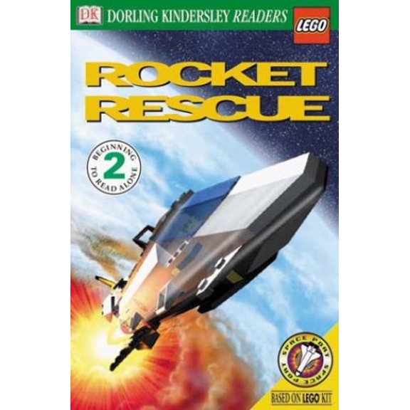Pre-Owned DK Readers: LEGO Rocket Rescue (Level 2: Beginning to Read Alone) (Paperback) 078946702X 9780789467027