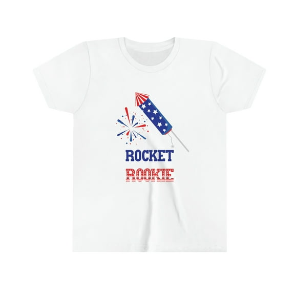 Rocket Rookie | Child's 4th of July Shirt | Fireworks & Firecracker Tee