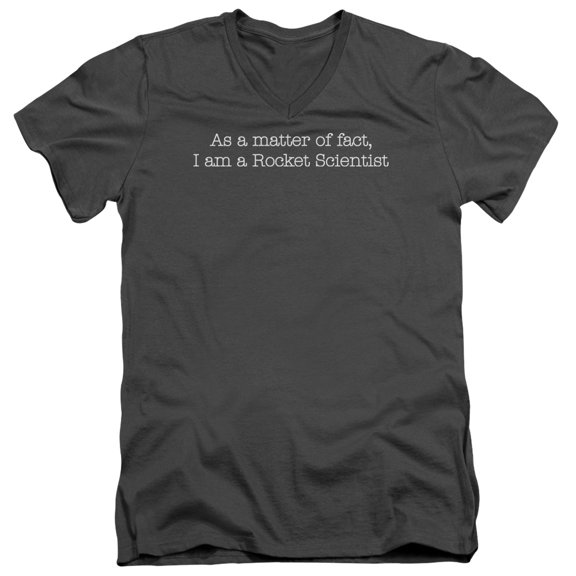 - Rocket Scientist - Slim Fit V Neck Shirt - Small