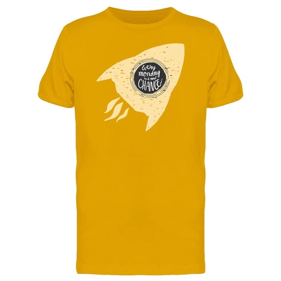 Rocket Ship Monday Tee Men's -Image by Shutterstock
