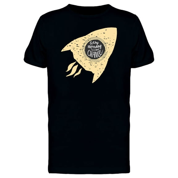 Rocket Ship Monday T-Shirt Men -Image by Shutterstock, Male Large