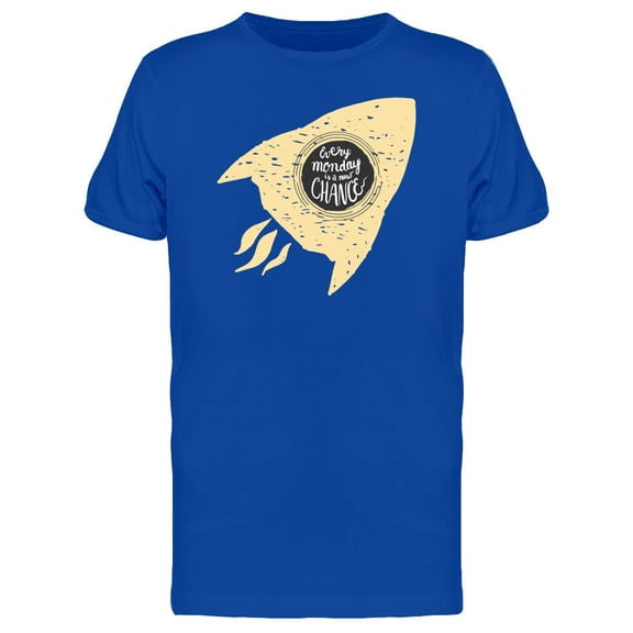 Rocket Ship Monday T-Shirt Men -Image by Shutterstock, Male Large