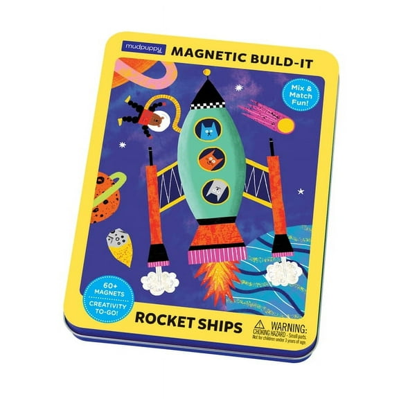 Rocket Ships Magnetic Build-it (Game)