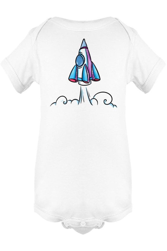 Rocket Space Flight Bodysuit Infant -Image by Shutterstock, Newborn